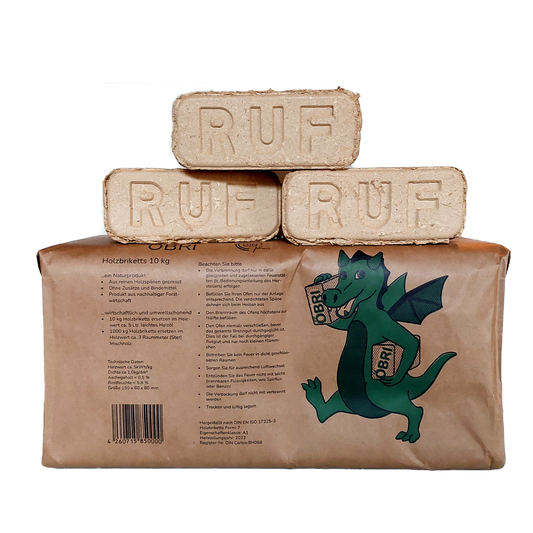 RUF Holzbriketts ÖBRI DINplus (960 kg; Oberpfalz)