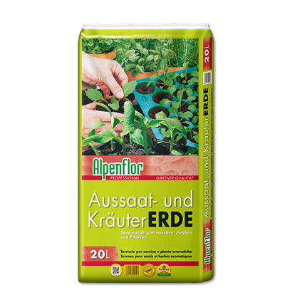 ALPENFLOR AUSSAAT- UND KRÄUTERERDE